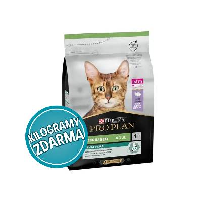 Purina Pro Plan Cat Sterilised Renal - s krůtou Koupit:: 10 kg + 2 kg ZDARMA