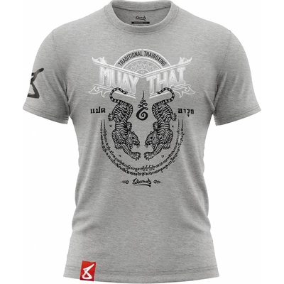 Muay Thai 8 Weapons Sak Yant Tigers sivé