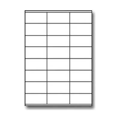 Самозалепващи етикети 52, 5 x 35 mm, 32 етикети A4, 100 листа (R0ECO.0307A)