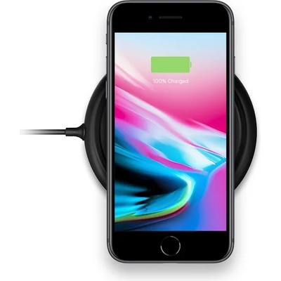 Apple Mophie Qi Wireless Charge Pad Безжично Зарядно