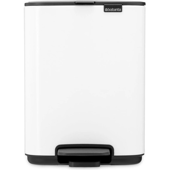 Brabantia Бяло стоманено кошче за боклук с педал 4 l Bo - Brabantia (236723)