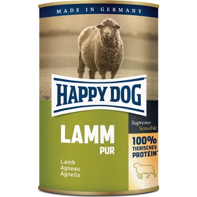 Happy Dog Lamm Pur s ovčím mäsom 12 x 400 g