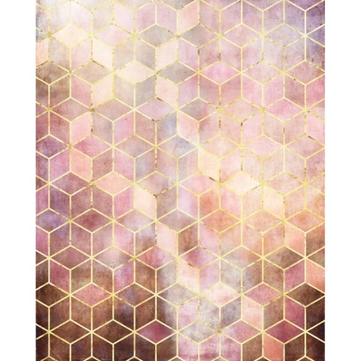 Komar Vliesová fototapeta Mosaik Rosso rozměry 200 x 250 cm