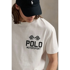 Ralph Lauren Памучна тениска Sscnclsm1 Short Sleeve (710972611)