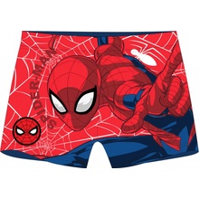 Spider Man licencia Chlapčenské kúpacie boxerky červená tmavo modrá