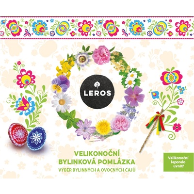 LEROS Velikonoční bylinková pomlázka 6 x 5 sáčků