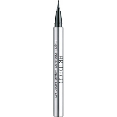 Artdeco Tekuté linky na oči so špicatým štetcom High Precision Liquid Liner 01 Black 0,55 ml – Zboží Mobilmania