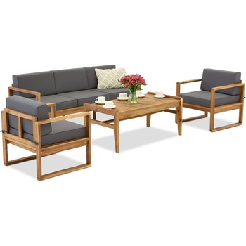 Garden Point Градински мебели от акациева дървесина Maskat Coffee 5 Garden Point (GAP1208-COF5)