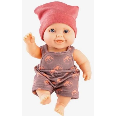 Paola Reina chlapeček Guillo v růžové čepici španělská Los Peques 21 cm