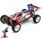 WLtoys Професионална дистанционно управлявана кола за състезания, Wltoys 124008 4WD, с висока скорост, 60 км/ч, мащаб 1: 12, 2.4G, акумулатор 11.1V 2000 mAh 3S 25C, автономност 16 мин, безчетков мотор (13-60