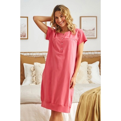 DN Nightwear 4348 kojicí noční košile Maja Coral