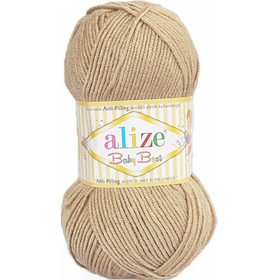 Alize Příze Baby best 256 - béžová