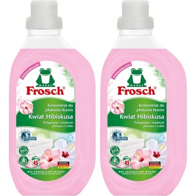Frosch Aviváž Koncentrát Ibiškový Kvet 45 Praní 2 x 900 ml