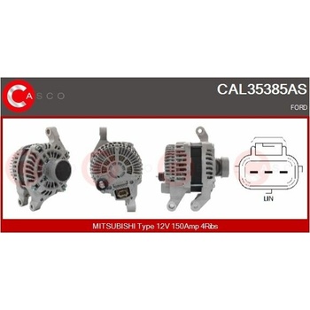 Alternátor CASCO CAL35385AS