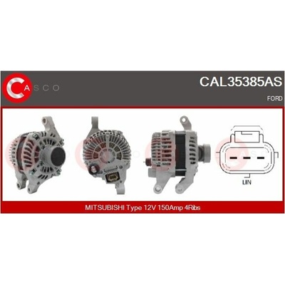 Alternátor CASCO CAL35385AS