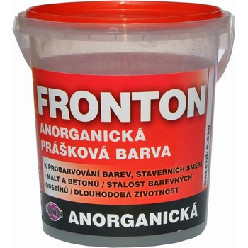 Fronton prášková barva, k probarvení stavebních směsí malt a betonů, 0271 světle žlutá, 800 g