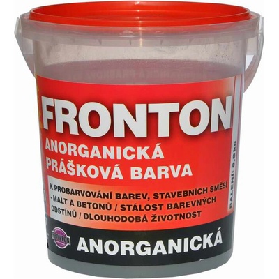 Fronton prášková barva, k probarvení stavebních směsí malt a betonů, 0271 světle žlutá, 800 g