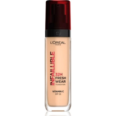 L’Oréal Paris Infaillible 32H Fresh Wear Dlouhotrvající tekutý make-up 30 ml