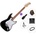PSD Guitars STC-100-HSS Premium SET Black Електрическа китара