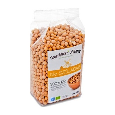 GreenMark Organic Sójové bôby Bio 0,5 kg