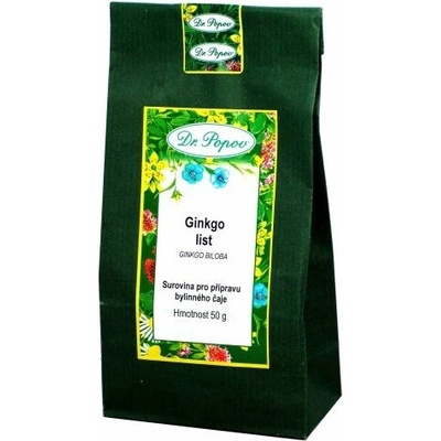 Dr. Popov Ginkgo list 50 g
