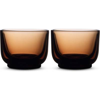 Fellow Pirch Cortado set 2 sklenic Amber 120 ml
