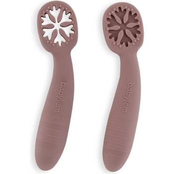 BabyJem Бебешки лъжички Babyjem - My First Spoon, 2 броя, Mocha (903)