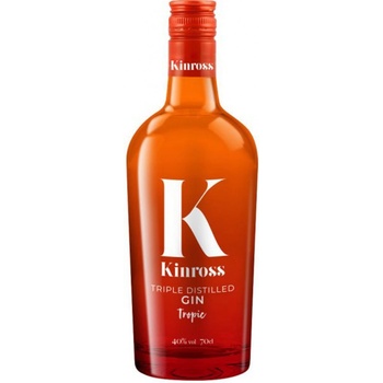 Kinross Tropic Gin 40% 0,7 l (holá láhev)