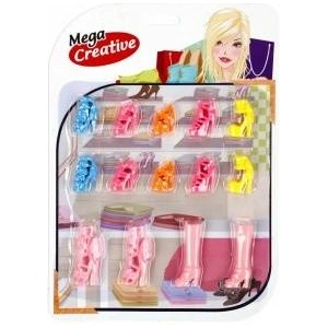 Mega Creative Nella Shoes Set for Mega Creative Doll