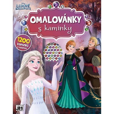 Jiri Models Omaľovánky s kamienkami Ľadové kráľovstvo