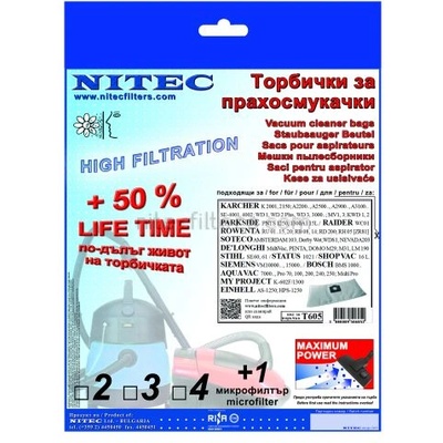 NITEC Торбички за прахосмукачки НИТЕК, код Т605