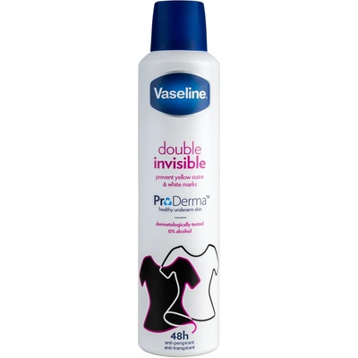 Unilever Vaseline Deospray Double Invisible 250 ml – Hledejceny.cz
