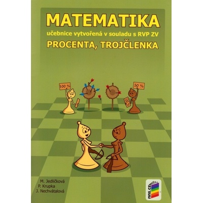 Matematika Procenta, trojčlenka učebnice