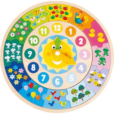 New Classic Toys puzzle hodiny