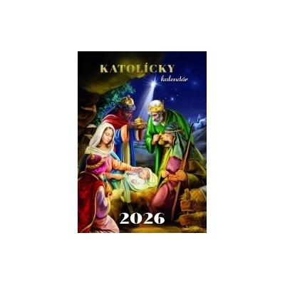 KATOLÍCKY nástenný mesačný 14 listov 240 x 340mm 2026