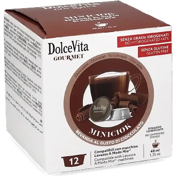 Dolce Vita | Mini Ciock - Горещ шоколад - 12 капсули за Lavazza A Modo Mio