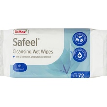 Dr.Max Safeel Cleansing Wet Wipes 72 ks, vlhčené vreckovky