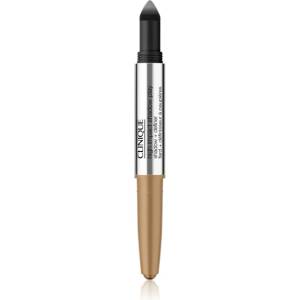 Clinique High Impact Shadow Play сенки за очи в молив дуо цвят Sparkling wine + Caviar 1.9 гр