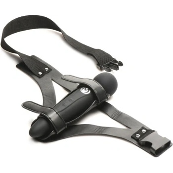 XR Brands Kолан за захващане на Wand масажор към тялото Thunder Strap