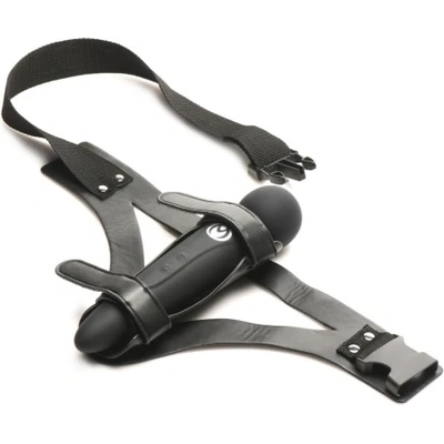 XR Brands Kолан за захващане на Wand масажор към тялото Thunder Strap