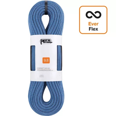 Petzl Динамично въже PETZL Contact 9.8mm 60m blue