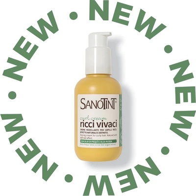 Sanotint RICCI VIVACI Curl Cream Stylingový krém pro kudrnaté a vlnité vlasy 150 ml