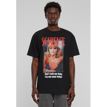 Mister Tee Тениска Scarface Don't call me baby Heavy Oversize Tee black XXLUB-MT3004-00007 - Тъмносив, размер 3XL