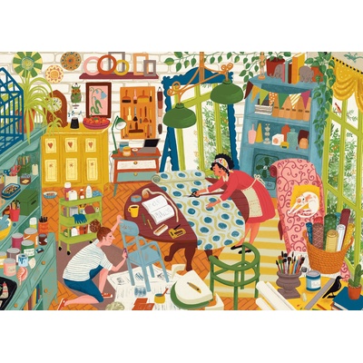 Falcon - Puzzle Upcyckling Workshop - 1 000 piese