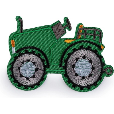 Prima-obchod Nažehlovačka traktor, barva 3 zelená