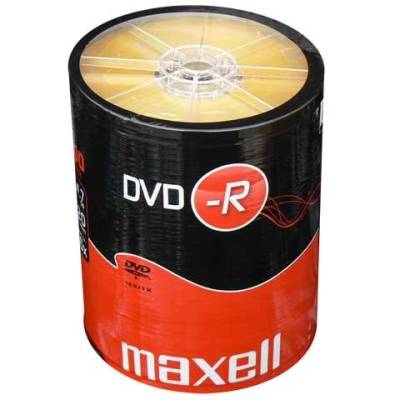 DVD-R MAXELL, 4, 7 GB, 16x, 100 бр (ML-DDVD-R4.7-100PK)