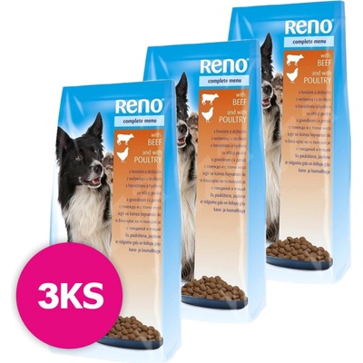 Reno Dog hovädzie 3 x 10 kg