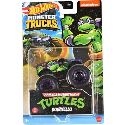 Mattel Hot Wheels® Monster Trucks Želvy Ninja DONATELLO, HKM22