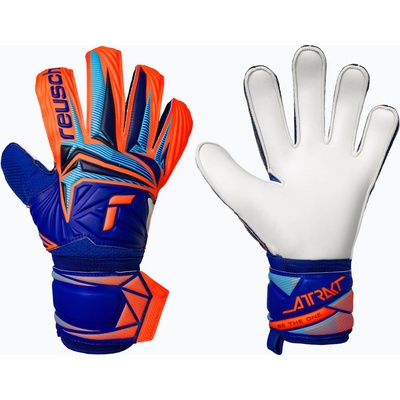 Reusch Attrakt Solid sharp blue/shocking orange