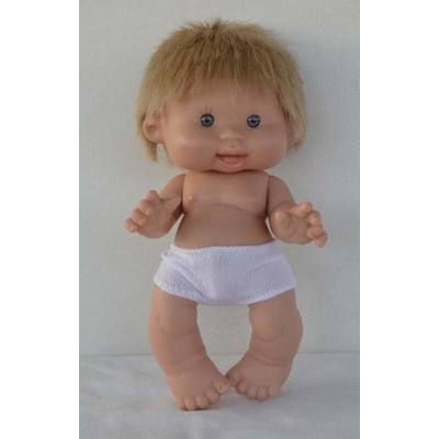 Marina & Pau chlapeček Miroň s vlásky bez oblečení Pepote 26 cm